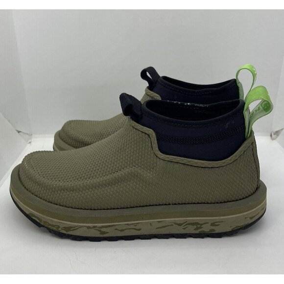 Sanuk Chiba Journey LX Yulex Pure Logo Camo Green Slip On Stretch Ankle Boots 6 - Picture 3 of 9
